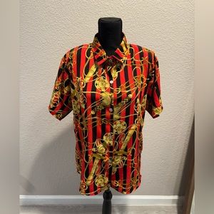 vintage blouse with shoulder pads